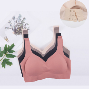 OEM & ODM U-shaped V-Neck Bra Women Seamless Female Bra 